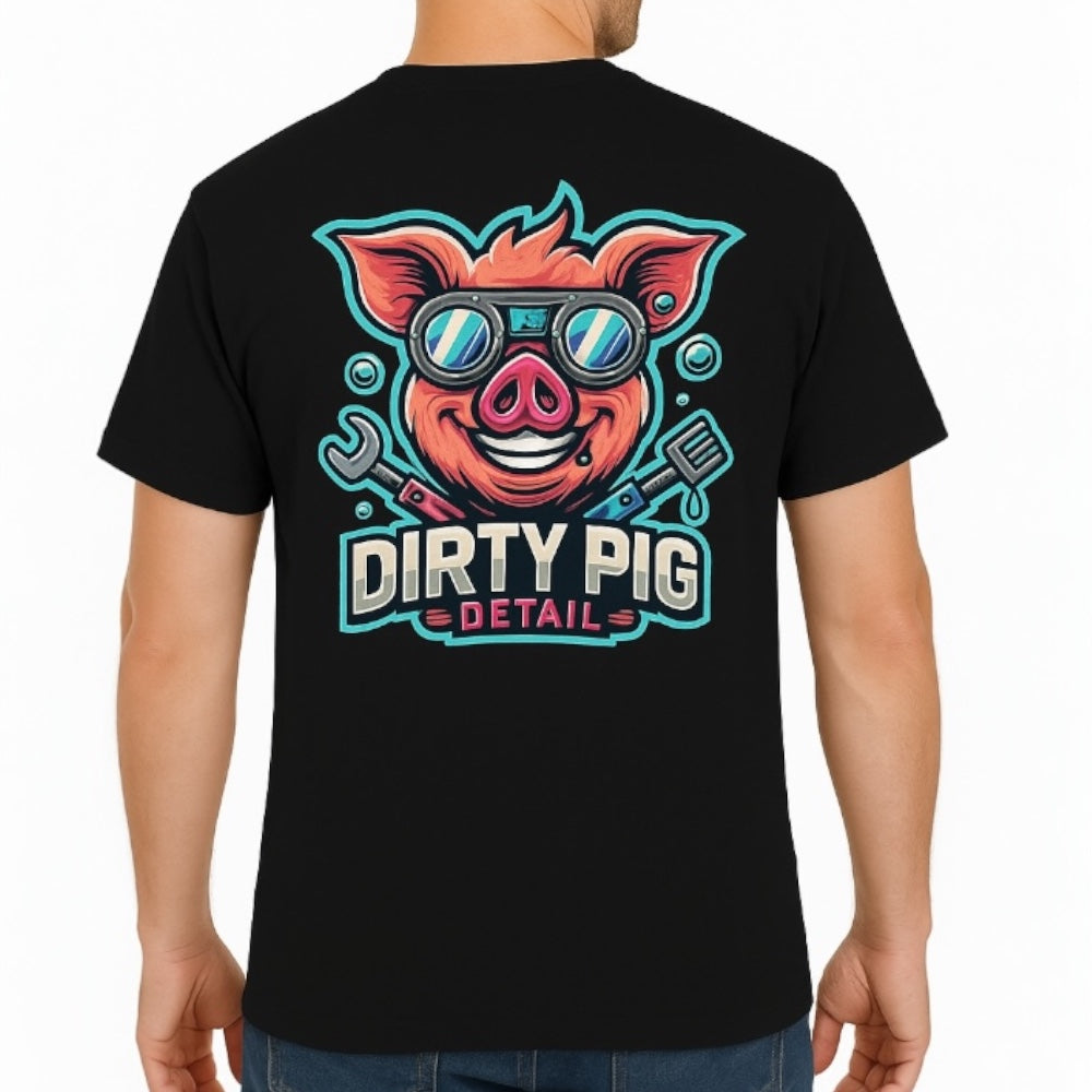 Dirty Pig Detail T-Shirt