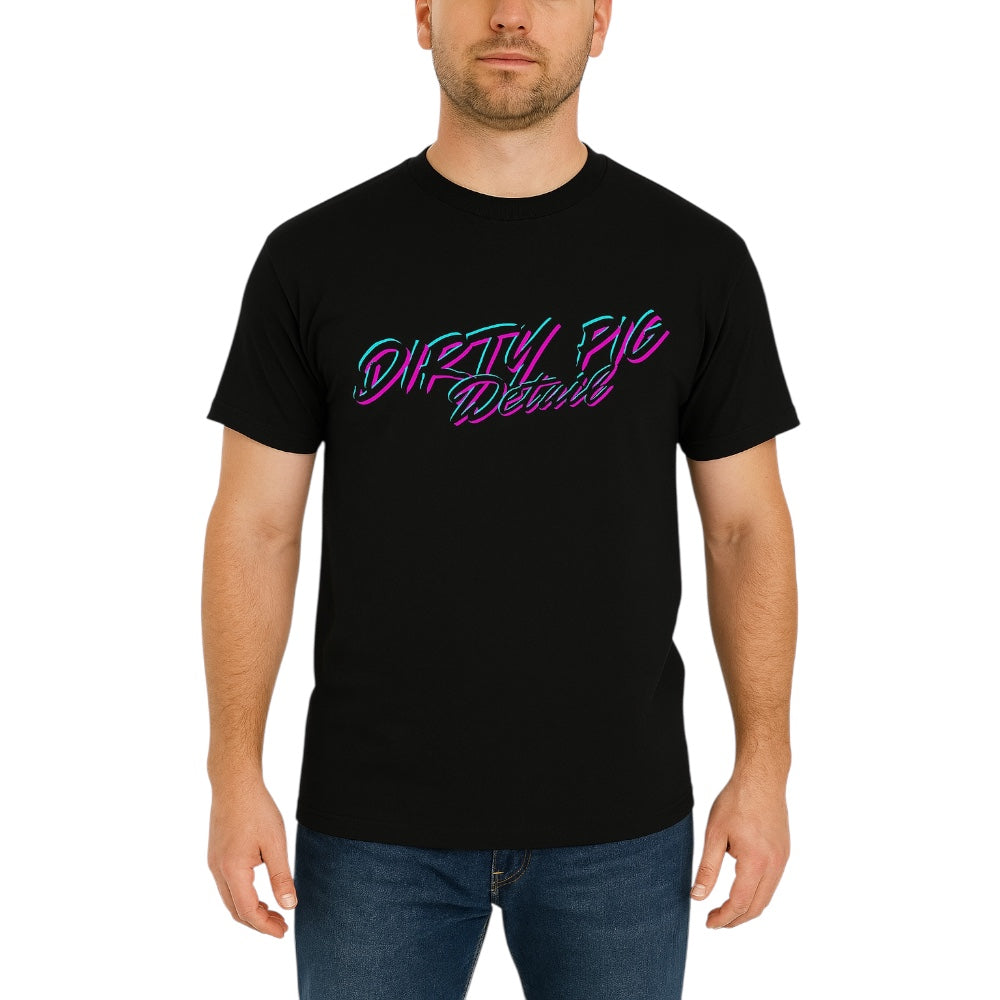 Dirty Pig Detail Retro T-Shirt